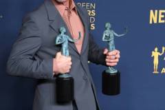 LOS ANGELES, CALIFORNIA - FEBRUARY 24: Robert Downey Jr. poses at the 30th Annual Screen Actors Guild Awards  at Shrine Auditorium and Expo Hall on February 24, 2024 in Los Angeles, California. (Photo by Steve Granitz/FilmMagic)