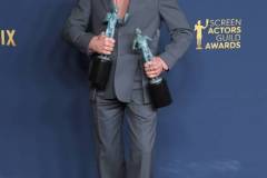 LOS ANGELES, CALIFORNIA - FEBRUARY 24: Robert Downey Jr. poses at the 30th Annual Screen Actors Guild Awards  at Shrine Auditorium and Expo Hall on February 24, 2024 in Los Angeles, California. (Photo by Steve Granitz/FilmMagic)