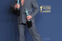 LOS ANGELES, CALIFORNIA - FEBRUARY 24: Robert Downey Jr. poses at the 30th Annual Screen Actors Guild Awards  at Shrine Auditorium and Expo Hall on February 24, 2024 in Los Angeles, California. (Photo by Steve Granitz/FilmMagic)