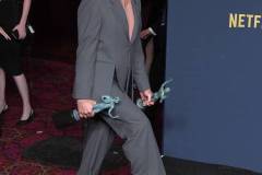 LOS ANGELES, CALIFORNIA - FEBRUARY 24: Robert Downey Jr. poses at the 30th Annual Screen Actors Guild Awards  at Shrine Auditorium and Expo Hall on February 24, 2024 in Los Angeles, California. (Photo by Steve Granitz/FilmMagic)