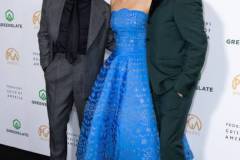 HOLLYWOOD, CALIFORNIA - FEBRUARY 25: Cillian Murphy, Emily Blunt, and Robert Downey Jr. attend the 35th Annual Producers Guild Awards at The Ray Dolby Ballroom on February 25, 2024 in Hollywood, California. (Photo by Elyse Jankowski/WireImage)