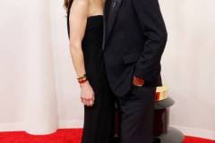 HOLLYWOOD, CALIFORNIA - MARCH 10: (L-R) Susan Downey and Robert Downey Jr. attend the 96th Annual Academy Awards on March 10, 2024 in Hollywood, California. (Photo by Mike Coppola/Getty Images)