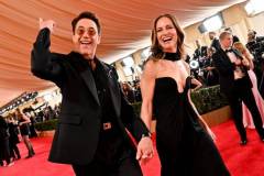 Robert Downey Jr. and Susan Downey at the 96th Annual Oscars held at at the Ovation Hollywood on March 10, 2024 in Los Angeles, California. (Photo by Michael Buckner/Variety via Getty Images)