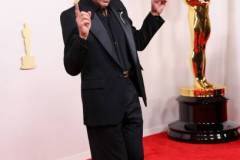 Hollywood, CA - March 10: Robert Downey, Jr. arriving on the red carpet at the 96th Annual Academy Awards in Dolby Theatre at Hollywood & Highland Center in Hollywood, CA, Sunday, March 10, 2024. (Christina House / Los Angeles Times via Getty Images)