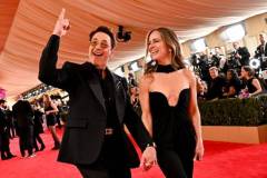 Robert Downey Jr. and Susan Downey at the 96th Annual Oscars held at at the Ovation Hollywood on March 10, 2024 in Los Angeles, California. (Photo by Michael Buckner/Variety via Getty Images)
