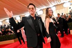 Robert Downey Jr. and Susan Downey at the 96th Annual Oscars held at at the Ovation Hollywood on March 10, 2024 in Los Angeles, California. (Photo by Michael Buckner/Variety via Getty Images)