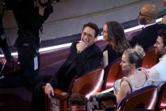 Robert Downey Jr., Susan Downey, Emily Blunt and John Krasinski at the 96th Annual Oscars held at Dolby Theatre on March 10, 2024 in Los Angeles, California. (Photo by Rich Polk/Variety via Getty Images)