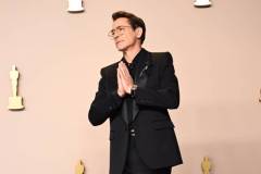 Robert Downey Jr. wins Best Supporting Actor for "Oppenheimer" at the 96th Annual Oscars held at Dolby Theatre on March 10, 2024 in Los Angeles, California. (Photo by Gilbert Flores/Variety via Getty Images)