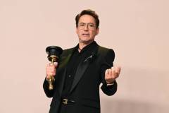 Robert Downey Jr. wins Best Supporting Actor for "Oppenheimer" at the 96th Annual Oscars held at Dolby Theatre on March 10, 2024 in Los Angeles, California. (Photo by Gilbert Flores/Variety via Getty Images)