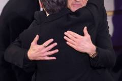 Christopher Nolan and Robert Downey Jr. at the 96th Annual Oscars held at Dolby Theatre on March 10, 2024 in Los Angeles, California. (Photo by Rich Polk/Variety via Getty Images)