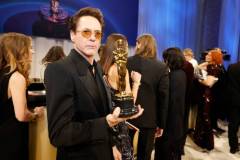 Hollywood, CA - March 10: Robert Downey Jr.x at the 96th Annual Academy Awards Governor's Ball located in the Ray Dolby Ballroom on the top level of  Ovation Hollywood in Hollywood, CA, Sunday, March 10, 2024. (Jason Armond / Los Angeles Times via Getty Images)