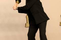 HOLLYWOOD, CALIFORNIA - MARCH 10: Robert Downey Jr., winner of the Best Actor in a Supporting Role award for ?Oppenheimer?, poses in the press room during the 96th Annual Academy Awards at Ovation Hollywood on March 10, 2024 in Hollywood, California. (Photo by Arturo Holmes/Getty Images)