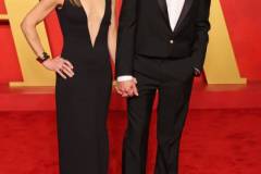 BEVERLY HILLS, CALIFORNIA - MARCH 10: (L-R) Susan Downey and Robert Downey Jr. attend the 2024 Vanity Fair Oscar Party Hosted By Radhika Jones at Wallis Annenberg Center for the Performing Arts on March 10, 2024 in Beverly Hills, California. (Photo by Amy Sussman/Getty Images)