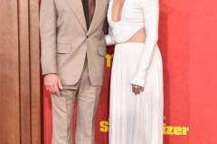 Robert Downey Jr. and Sandra Oh at the Los Angeles premiere of "The Sympathizer" held at the Paramount Theatre on April 9, 2024 in Los Angeles, California. (Photo by Gregg DeGuire/Variety via Getty Images)