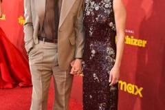 Robert Downey Jr. and Susan Downey at the Los Angeles premiere of "The Sympathizer" held at the Paramount Theatre on April 9, 2024 in Los Angeles, California. (Photo by Gregg DeGuire/Variety via Getty Images)