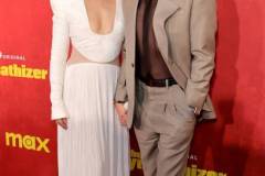 LOS ANGELES, CALIFORNIA - APRIL 09: (L-R) Sandra Oh and Robert Downey Jr. attend the Los Angeles Premiere of HBO Original Limited Series "The Sympathizer" at The Paramount LA on April 09, 2024 in Los Angeles, California. (Photo by Kevin Winter/GA/The Hollywood Reporter via Getty Images)