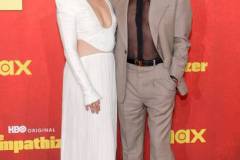 LOS ANGELES, CALIFORNIA - APRIL 09: (L-R) Sandra Oh and Robert Downey Jr. attend the Los Angeles Premiere of HBO Original Limited Series "The Sympathizer" at The Paramount LA on April 09, 2024 in Los Angeles, California. (Photo by Emma McIntyre/Getty Images)