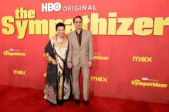 LOS ANGELES, CALIFORNIA - APRIL 09: (L-R) Kieu Chinh and Robert Downey Jr. attend the Los Angeles Premiere of HBO Original Limited Series "The Sympathizer" at The Paramount LA on April 09, 2024 in Los Angeles, California. (Photo by Kevin Winter/GA/The Hollywood Reporter via Getty Images)