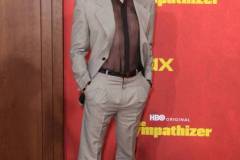 LOS ANGELES, CALIFORNIA - APRIL 09: Robert Downey Jr. arrives at the Los Angeles Premiere Of HBO Original Limited Series "The Sympathizer"  at The Paramount LA on April 09, 2024 in Los Angeles, California. (Photo by Steve Granitz/FilmMagic)