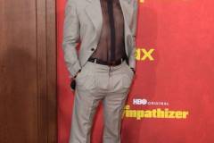 LOS ANGELES, CALIFORNIA - APRIL 09: Robert Downey Jr. arrives at the Los Angeles Premiere Of HBO Original Limited Series "The Sympathizer"  at The Paramount LA on April 09, 2024 in Los Angeles, California. (Photo by Steve Granitz/FilmMagic)