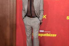 LOS ANGELES, CALIFORNIA - APRIL 09: Robert Downey Jr. arrives at the Los Angeles Premiere Of HBO Original Limited Series "The Sympathizer"  at The Paramount LA on April 09, 2024 in Los Angeles, California. (Photo by Steve Granitz/FilmMagic)