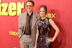 LOS ANGELES, CALIFORNIA - APRIL 09: (L-R) Robert Downey Jr. and Susan Downey attend the Los Angeles Premiere of HBO Original Limited Series "The Sympathizer" at The Paramount LA on April 09, 2024 in Los Angeles, California. (Photo by Kevin Winter/GA/The Hollywood Reporter via Getty Images)
