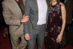 LOS ANGELES, CALIFORNIA - APRIL 09: (L-R) Robert Downey Jr., Casey Bloys, and Susan Downey attend the after party for HBO's "The Sympathizer" Red Carpet Premiere Event at Paramount Theater on April 09, 2024 in Los Angeles, California.  (Photo by FilmMagic/FilmMagic for HBO)