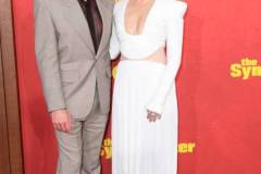 LOS ANGELES, CALIFORNIA - APRIL 09: Sandra Oh, Robert Downey Jr. arrives at the Los Angeles Premiere Of HBO Original Limited Series "The Sympathizer"  at The Paramount LA on April 09, 2024 in Los Angeles, California. (Photo by Steve Granitz/FilmMagic)