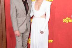 LOS ANGELES, CALIFORNIA - APRIL 09: Sandra Oh, Robert Downey Jr. arrives at the Los Angeles Premiere Of HBO Original Limited Series "The Sympathizer"  at The Paramount LA on April 09, 2024 in Los Angeles, California. (Photo by Steve Granitz/FilmMagic)