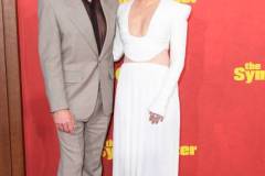 LOS ANGELES, CALIFORNIA - APRIL 09: Sandra Oh, Robert Downey Jr. arrives at the Los Angeles Premiere Of HBO Original Limited Series "The Sympathizer"  at The Paramount LA on April 09, 2024 in Los Angeles, California. (Photo by Steve Granitz/FilmMagic)