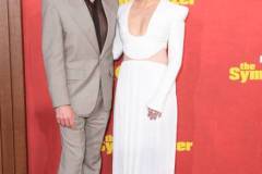 LOS ANGELES, CALIFORNIA - APRIL 09: Sandra Oh, Robert Downey Jr. arrives at the Los Angeles Premiere Of HBO Original Limited Series "The Sympathizer"  at The Paramount LA on April 09, 2024 in Los Angeles, California. (Photo by Steve Granitz/FilmMagic)