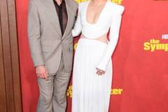 LOS ANGELES, CALIFORNIA - APRIL 09: Sandra Oh, Robert Downey Jr. arrives at the Los Angeles Premiere Of HBO Original Limited Series "The Sympathizer"  at The Paramount LA on April 09, 2024 in Los Angeles, California. (Photo by Steve Granitz/FilmMagic)