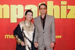 LOS ANGELES, CALIFORNIA - APRIL 09: (L-R) Kieu Chinh and Robert Downey Jr. attend the Los Angeles Premiere of HBO Original Limited Series "The Sympathizer" at The Paramount LA on April 09, 2024 in Los Angeles, California. (Photo by Emma McIntyre/Getty Images)