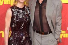 LOS ANGELES, CALIFORNIA - APRIL 09: Susan Downey and Robert Downey Jr. arrives at the Los Angeles Premiere Of HBO Original Limited Series "The Sympathizer"  at The Paramount LA on April 09, 2024 in Los Angeles, California. (Photo by Steve Granitz/FilmMagic)