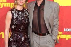 LOS ANGELES, CALIFORNIA - APRIL 09: Susan Downey and Robert Downey Jr. arrives at the Los Angeles Premiere Of HBO Original Limited Series "The Sympathizer"  at The Paramount LA on April 09, 2024 in Los Angeles, California. (Photo by Steve Granitz/FilmMagic)