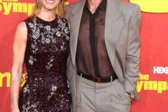 LOS ANGELES, CALIFORNIA - APRIL 09: Susan Downey and Robert Downey Jr. arrives at the Los Angeles Premiere Of HBO Original Limited Series "The Sympathizer"  at The Paramount LA on April 09, 2024 in Los Angeles, California. (Photo by Steve Granitz/FilmMagic)