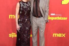 LOS ANGELES, CALIFORNIA - APRIL 09: Susan Downey and Robert Downey Jr. arrives at the Los Angeles Premiere Of HBO Original Limited Series "The Sympathizer"  at The Paramount LA on April 09, 2024 in Los Angeles, California. (Photo by Steve Granitz/FilmMagic)