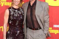 LOS ANGELES, CALIFORNIA - APRIL 09: Susan Downey and Robert Downey Jr. arrives at the Los Angeles Premiere Of HBO Original Limited Series "The Sympathizer"  at The Paramount LA on April 09, 2024 in Los Angeles, California. (Photo by Steve Granitz/FilmMagic)