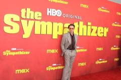 LOS ANGELES, CALIFORNIA - APRIL 09: Robert Downey Jr. arrives at the Los Angeles Premiere Of HBO Original Limited Series "The Sympathizer"  at The Paramount LA on April 09, 2024 in Los Angeles, California. (Photo by Steve Granitz/FilmMagic)
