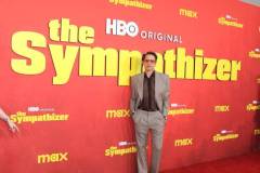 LOS ANGELES, CALIFORNIA - APRIL 09: Robert Downey Jr. arrives at the Los Angeles Premiere Of HBO Original Limited Series "The Sympathizer"  at The Paramount LA on April 09, 2024 in Los Angeles, California. (Photo by Steve Granitz/FilmMagic)