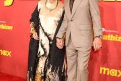 LOS ANGELES, CALIFORNIA - APRIL 09: (L-R) Kieu Chinh and Robert Downey Jr. attend HBO's "The Sympathizer" Red Carpet Premiere Event at Paramount Theater on April 09, 2024 in Los Angeles, California.  (Photo by FilmMagic/FilmMagic for HBO)