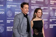 Robert Downey Jr. and Susan Downey at the tenth Breakthrough Prize ceremony held at the Academy Museum of Motion Pictures on April 13, 2024 in Los Angeles, California. (Photo by Anna Webber/Variety via Getty Images)