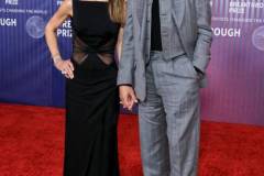 Susan Downey and Robert Downey Jr. at the tenth Breakthrough Prize ceremony held at the Academy Museum of Motion Pictures on April 13, 2024 in Los Angeles, California. (Photo by Anna Webber/Variety via Getty Images)