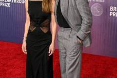 LOS ANGELES, CALIFORNIA - APRIL 13: (L-R) Susan Downey and Robert Downey Jr. attend the 10th Breakthrough Prize Ceremony at the Academy of Motion Picture Arts and Sciences on April 13, 2024 in Los Angeles, California. (Photo by Jon Kopaloff/Getty Images for Breakthrough Prize)