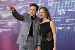 LOS ANGELES, CALIFORNIA - APRIL 13: Susan Downey and Robert Downey Jr. attend the 10th Annual Breakthrough Prize Ceremony at Academy Museum of Motion Pictures on April 13, 2024 in Los Angeles, California. (Photo by Kevin Winter/Getty Images)
