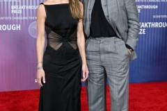 LOS ANGELES, CALIFORNIA - APRIL 13: Susan Downey and Robert Downey Jr. attend the 10th Annual Breakthrough Prize Ceremony at Academy Museum of Motion Pictures on April 13, 2024 in Los Angeles, California. (Photo by Axelle/Bauer-Griffin/FilmMagic)