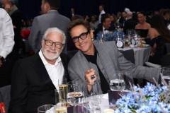 LOS ANGELES, CALIFORNIA - APRIL 13: (L-R) Dr. Richard Klausner and Robert Downey Jr. attend the 10th Breakthrough Prize Ceremony at the Academy of Motion Picture Arts and Sciences on April 13, 2024 in Los Angeles, California.  (Photo by Tommaso Boddi/Getty Images for Breakthrough Prize)