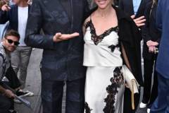 Robert Downey Jr. and Elsa Pataky during the ceremony honoring Chris Hemsworth with a Star on the Hollywood Walk of Fame on May 23, 2024 in Los Angeles, California. (Photo by Gilbert Flores/Variety via Getty Images)