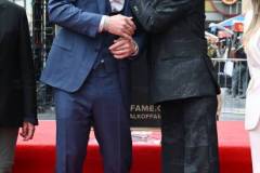 Chris Hemsworth and Robert Downey Jr. during the ceremony honoring Chris Hemsworth with a Star on the Hollywood Walk of Fame on May 23, 2024 in Los Angeles, California. (Photo by Gilbert Flores/Variety via Getty Images)