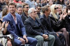 HOLLYWOOD, CALIFORNIA - MAY 23: (L-R) Chris Hemsworth, George Miller, Robert Downey Jr., Anya Taylor-Joy, and Doug Mitchell attend the Hollywood Walk of Fame Star Ceremony honoring Chris Hemsworth on May 23, 2024 in Hollywood, California. (Photo by Kevin Winter/Getty Images)